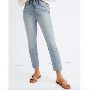 Madewell The Curvy Perfect Vintage Jean in Fitzgerald Wash Size 28